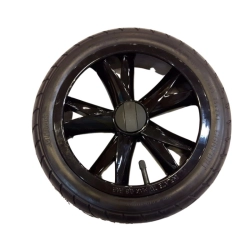 Kółko do wózka, felga NOŻYCE CZARNE 12 1/2 x2 1/4 (47-203, 57-203, 62-203, 280x65), TAKO, pompowane