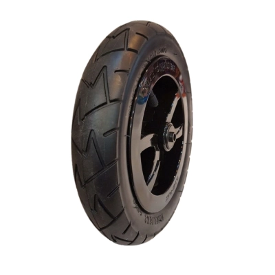 Komplet kół pompowanych do wózka ROAN IVI 2.0 - 4szt czarne pompowane