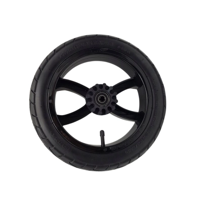 Komplet kół pompowanych do wózka ROAN IVI 2.0 - 4szt czarne pompowane