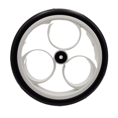 Kółko do wózka 48x188, ŻELOWE BIAŁE (przód), RIKO NESTRO i inne (245mm)