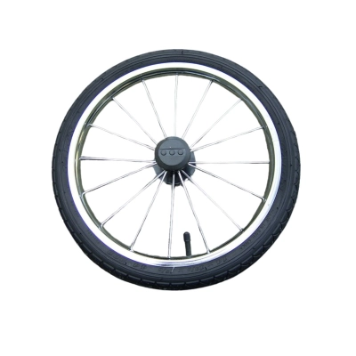 Obręcz CHROM do wózka 14 cali (14x1 3/8 x1 5/8) TAKO DALGA, ACOUSTIC