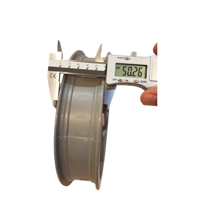 Obręcz, felga do wózka, 12 1/2 x 2 1/4 cala (tył) SZARA H220, EXPANDER MONDO, RIKO (kółko)