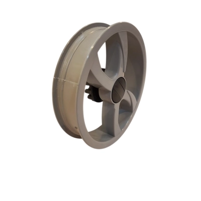 Obręcz, felga do wózka, 12 1/2 x 2 1/4 cala (tył) SZARA H220, EXPANDER MONDO, RIKO (kółko)