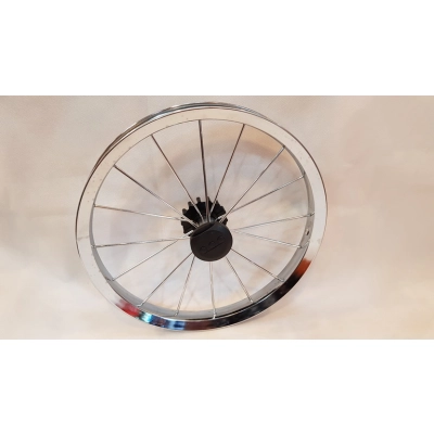 Obręcz CHROM do wózka 14 cali (14x1 3/8 x1 5/8) TAKO