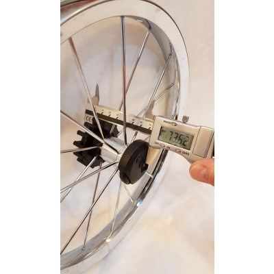 Obręcz, felga CHROM do wózka 14 cali (14x1 3/8 x1 5/8) TAKO