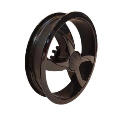 Obręcz, felga do wózka, 12 1/2 x 2 1/4 cala (tył) CZARNA H220, EXPANDER MONDO, RIKO (kółko)