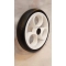Kółko do wózka 12 1/2x1.75, ŻELOWE BIAŁE (tył) (3K), RIKO NESTRO (29cm)