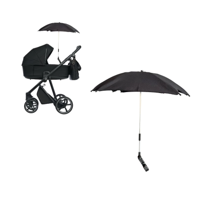 Parasolka do wózka ROAN | TRUE BLACK | Oryginalna.