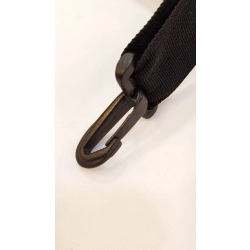 Uchwyt, zaczep do torby w wózku Roan Marita (1szt) CZARNY