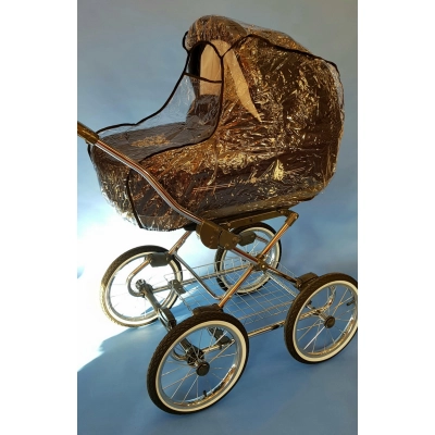 Folia Przeciwdeszczowa na gondolę i spacerówkę, osłona przeciwdeszczowa, mocna!