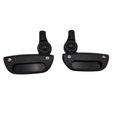 Regulacja, mocowanie budki w gondoli ROAN EMMA, komplet CZARNY (2szt prawa i lewa strona) kaczuszki