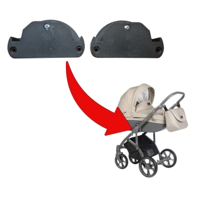 UŻYWANE - ROAN BASS Kieszenie do wpinania gondoli - montowane przy stelażu wózka