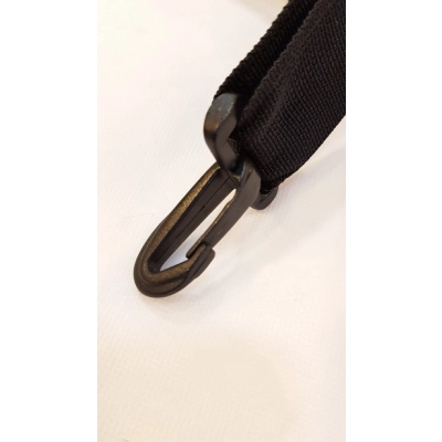 Uchwyt, zaczep do torby w wózku Roan Marita (1szt) CZARNY