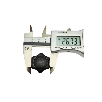 Nakrętka do uchwytu budki w wózkach dziecięcych (do grzechotki z zębatką) fi 5mm