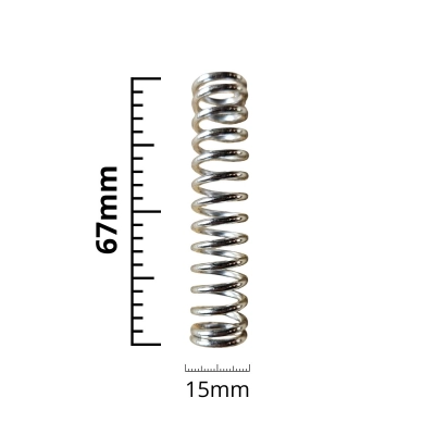 Sprężyny + nity do belki hamulcowej Roan Bass Next, zestaw do naprawy amortyzacji