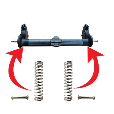 Sprężyny + nity do belki hamulcowej Roan Bass Next, zestaw do naprawy amortyzacji