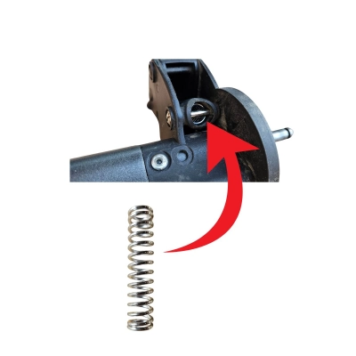 Sprężyny + nity do belki hamulcowej Roan Bass Next, zestaw do naprawy amortyzacji