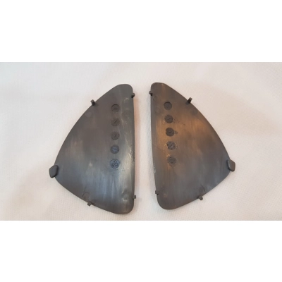 Zaślepki do stelaża wózka SZARE