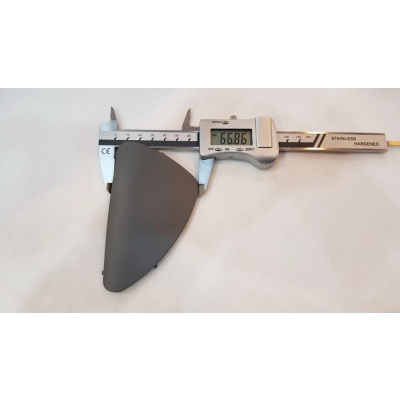 Zaślepki do stelaża wózka SZARE