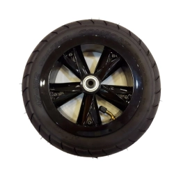 Kółko do wózka, felga NOŻYCE CZARNA 10x1.75 lub 10x2.0 (przód) do TAKO, pompowane