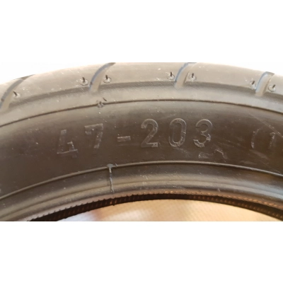 OPONA do wózka 12 1/2 x 1.75 x 2 1/4 cala (47-203) RUBENA, MITAS, bieżnik ZYGZAK