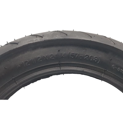 OPONA do wózka 12 1/2 x 2 1/4 cala (57-203) CZARNA G816, pasuje do (62-203)