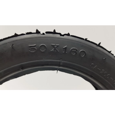 OPONA i dętka do wózka 50x160 CZARNA S-266 Deli Tyre, 50/160