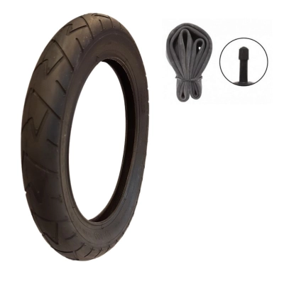 OPONA i dętka PW do wózka 12 1/2 x 1.75 x 2 1/4 cala (47-203) bieżnik ZYGZAK,