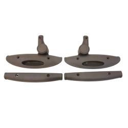 Regulacja, mocowanie budki w gondoli TAKO, komplet (2szt prawa i lewa strona) łódka, SZARA