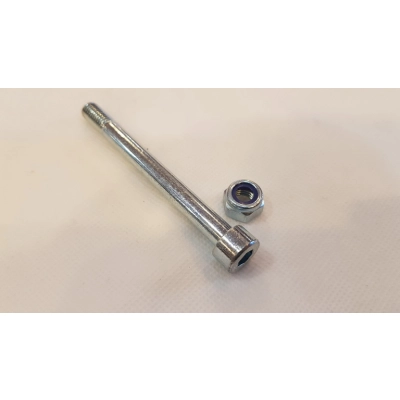 Nakrętka samokontrująca do osi w widełkach wózka (kółko obrotowe przednie)