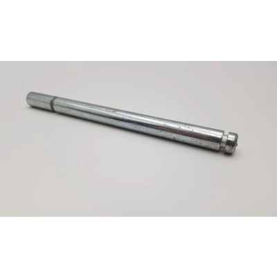 Oś, ośka do tylnego koła w wózku TAKO, długość 133mm, dwa frezy 5/23mm