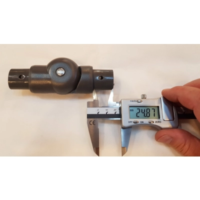 Wymiary Regulacji podnóżka w spacerówce TAKO [owal - owal]