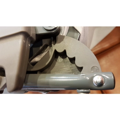 Regulacja oparcia w spacerówce TAKO, RIKO , grzebień oparcia