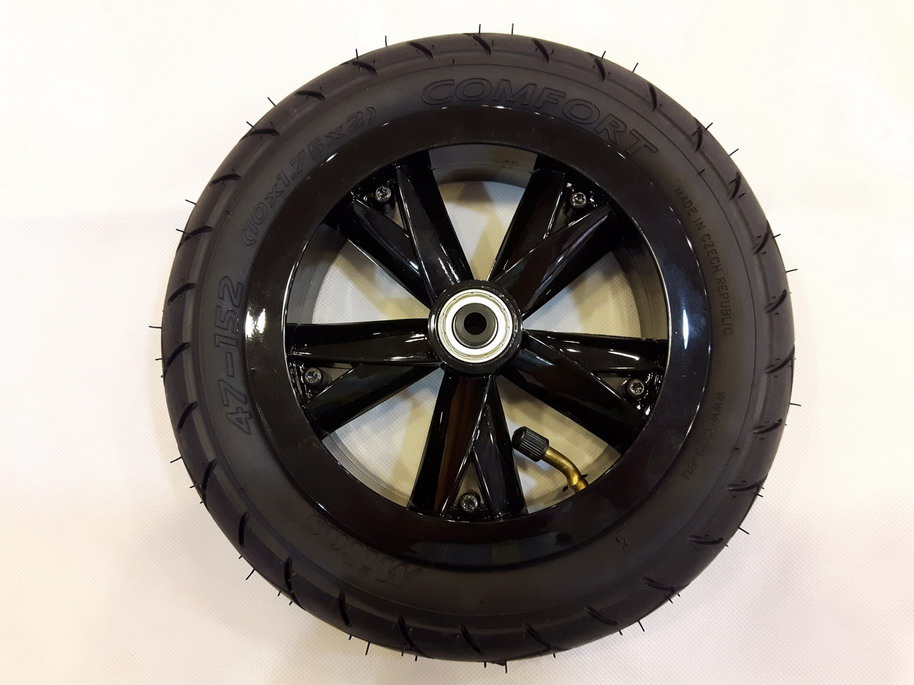 Kółko pompowane czarne nożyce