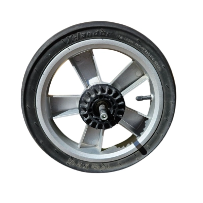 OUTLET - Kółko do wózka XLANDER XA tylne 12 1/2x2 1/4, pompowane, używane, ORYGINALNE (XL2)