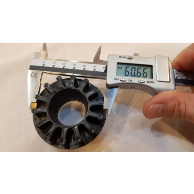 Zębatka hamulcowa, hamulec | Typ B2 | (60(69)/35mm) Cienkie Zęby