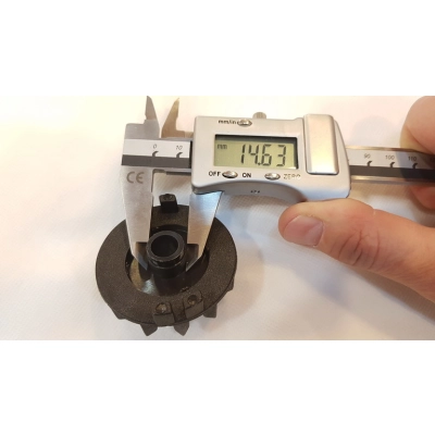 Zębatka hamulcowa, hamulec do kółka od wózka Roan Emma (średnica 51mm)