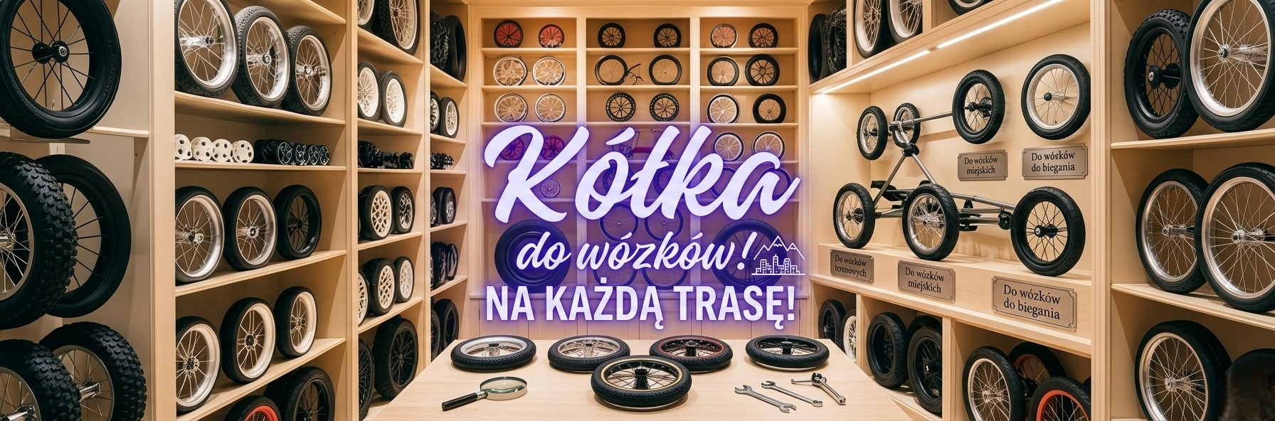 Kółka do wózków dziecięcych