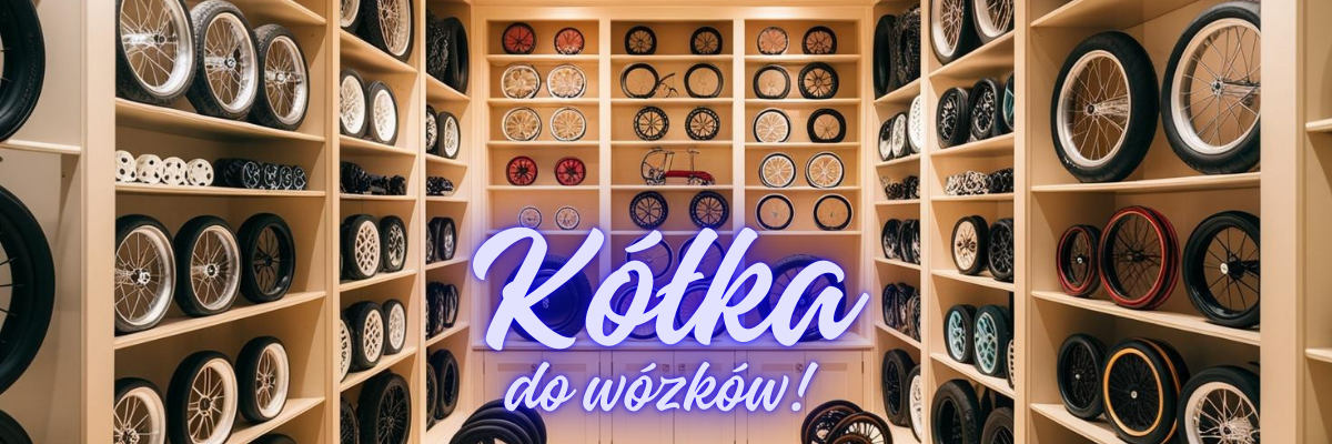 Kółka do wózków dziecięcych