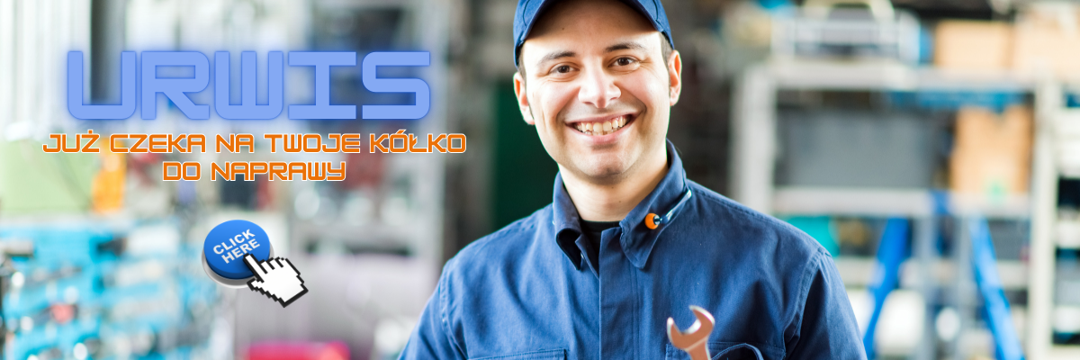 Urwis czeka na Twoje kółko do naprawy!