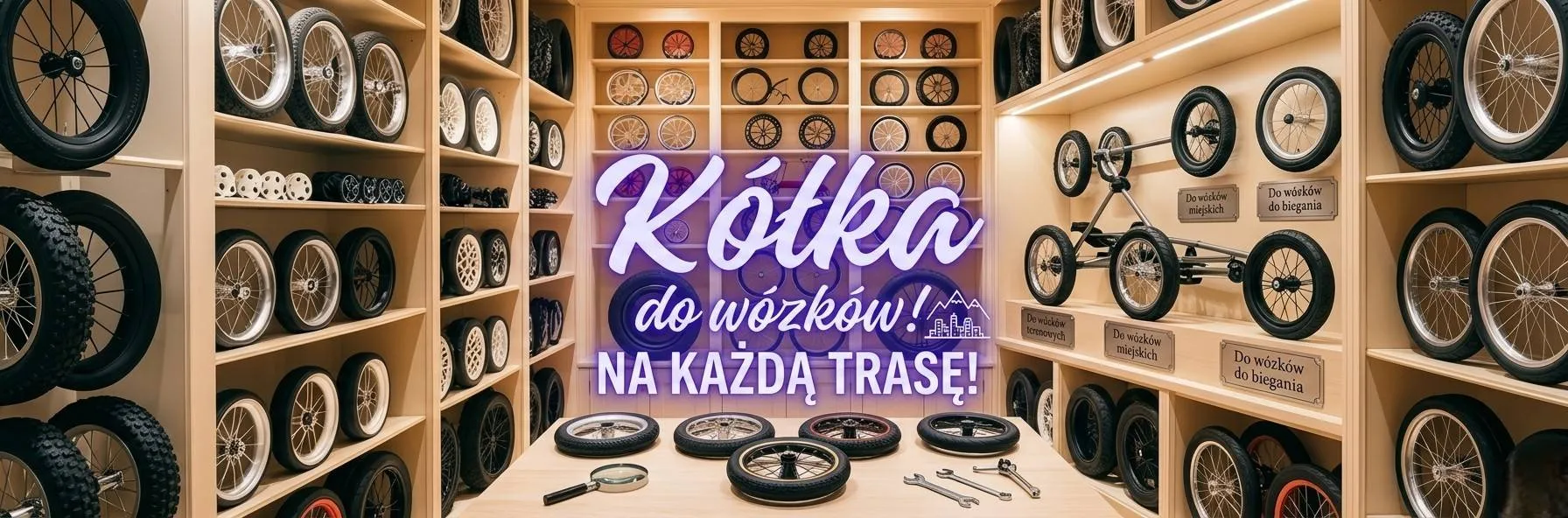 Kółka do wózków dziecięcych