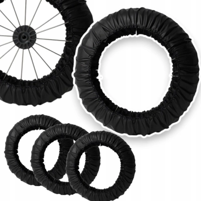 Uniwersalne osłonki na koła w wózka retro 14 cali (14'') na rzep – Polska produkcja