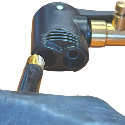 Szybkozłączka 8mm do pompki i kompresora | wentyl Schreder samochodowy AV, Presta | Spust ciśnienia