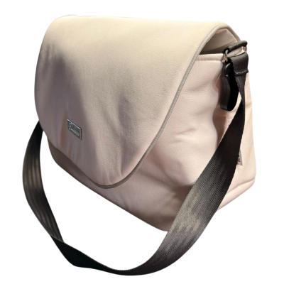 Oryginalna biała torba Roan Bass Soft – ekoskóra, powystawowa, stan bdb | T12