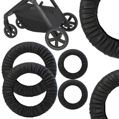 Pokrowce na koła wózka Espiro 210x45 i 285x55 | Osłonki na rzep | 8 + 12 cali