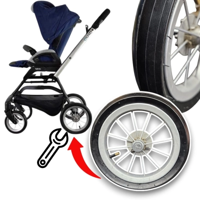 Wymiana Opon i Dętek Inglesina Quad 270x40-195 | Naprawa Wysyłkowa Kół Tył