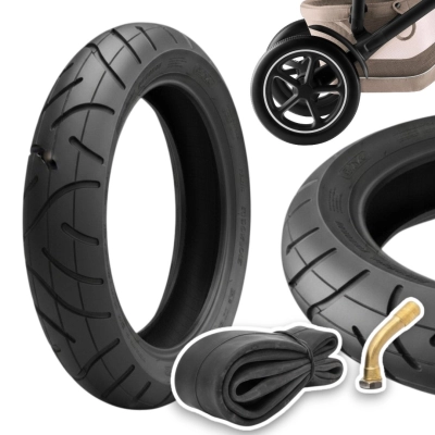 Komplet opona 12 cali + dętka wentyl gięty do Britax Smile 5