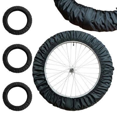 Osłonki na koła wózka 16 cali (16'') Retro – Komplet Premium – Polska Produkcja