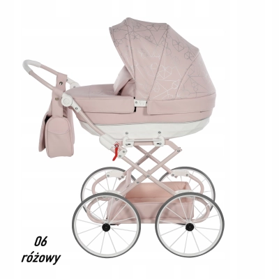 Wózek dla lalek Tako HEART mini 06 różowy (3-8l)