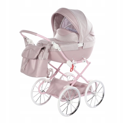 Wózek dla lalek Tako DOLCE mini 01 PINK (3-8l)